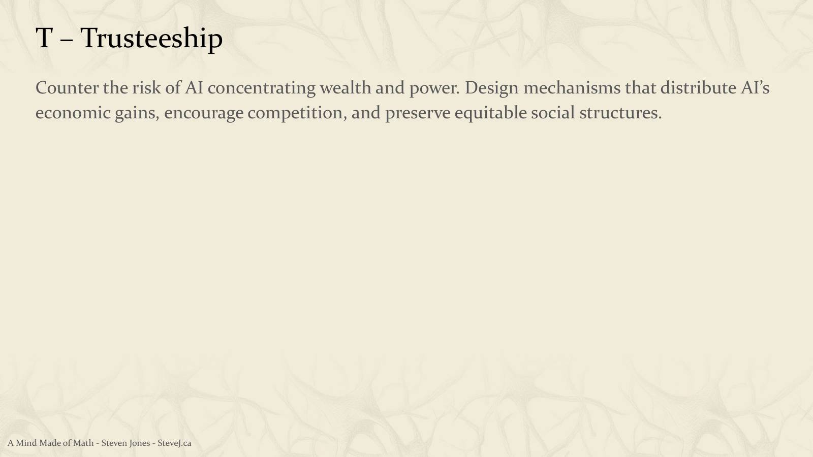 Slide 10: T – Trusteeship