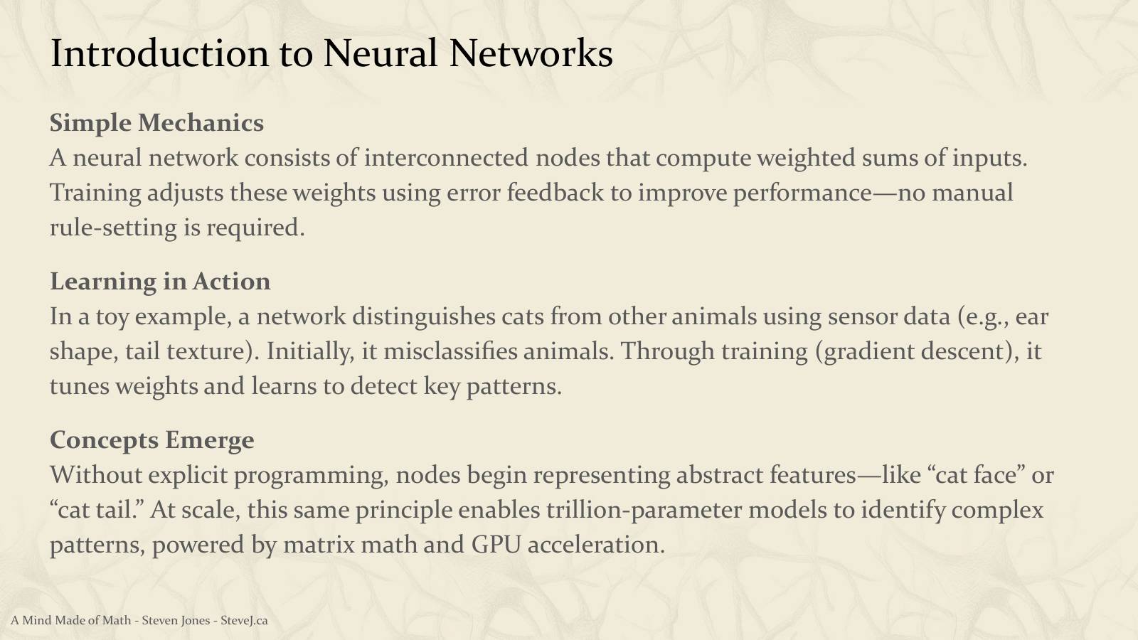 Slide 21: Introduction to Neural Networks