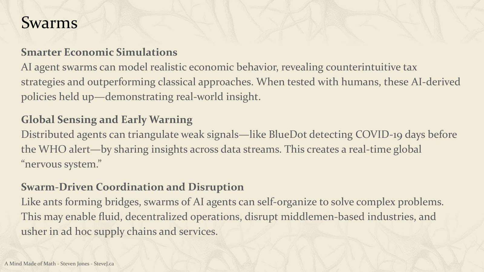 Slide 94: Swarms