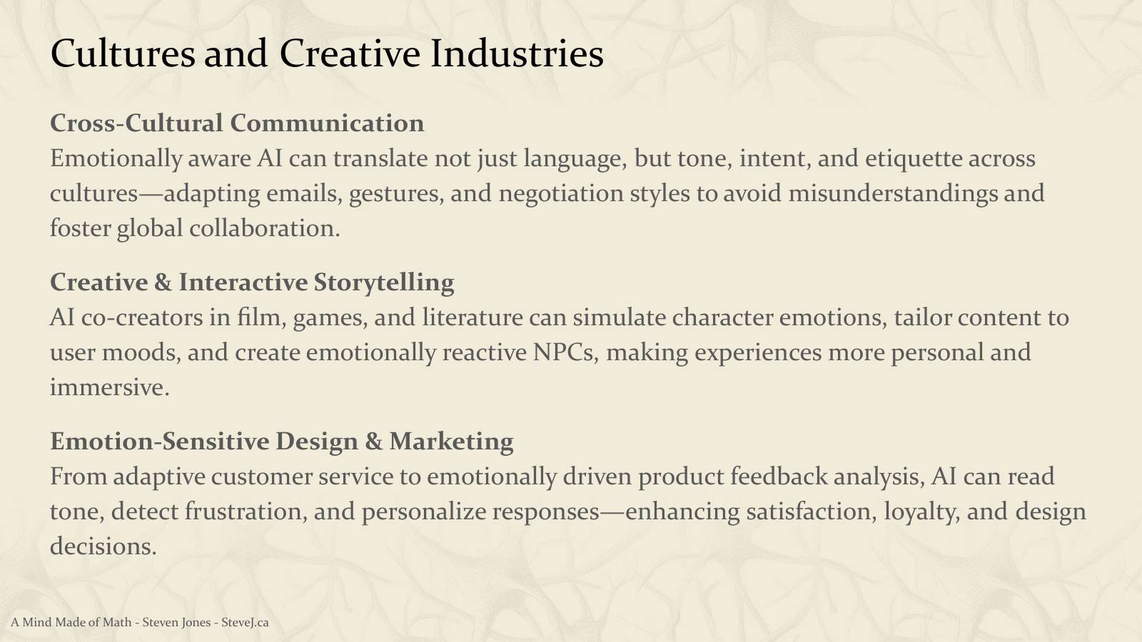 Slide 105: Cultures and Creative Industries